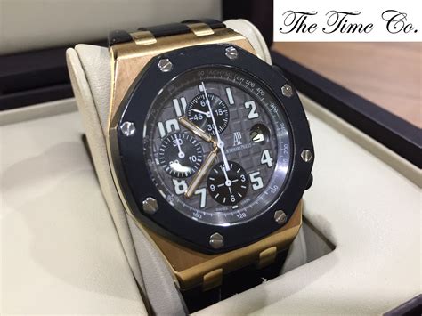 audemars piguet rubber clad rose gold|Audemars Piguet ladies rose gold.